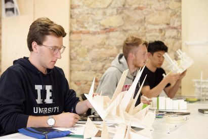 Architecture students at IE University