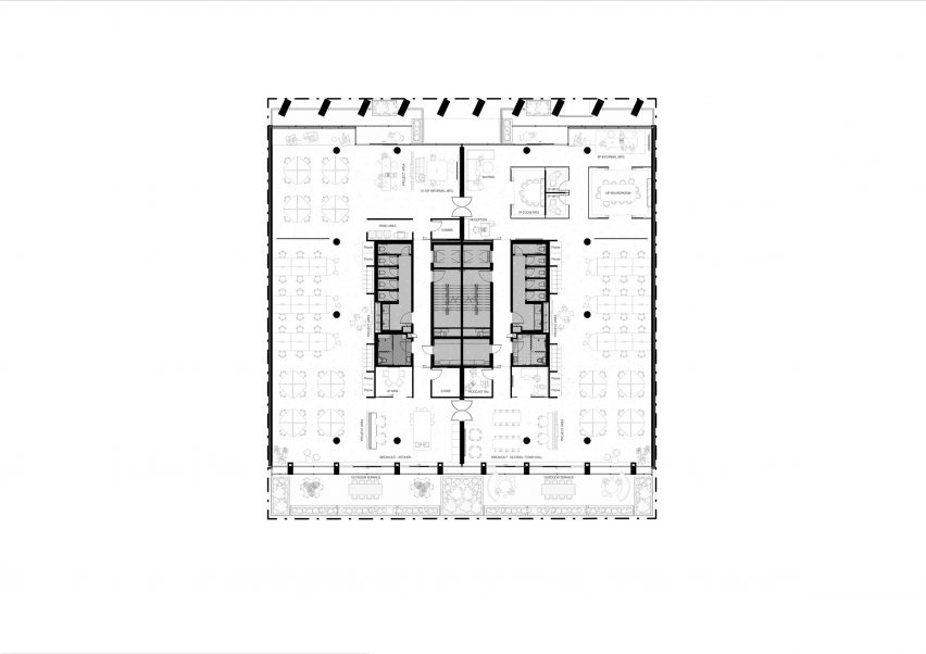 Plan of Bruce Street
