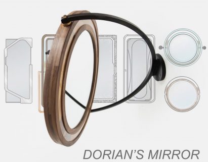 Visualisation showing mirror