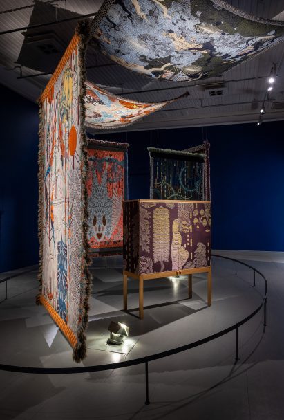 Colourful textiles