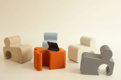 Colourful furniture by Donna