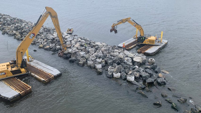 Living Breakwaters by Scape in New York City