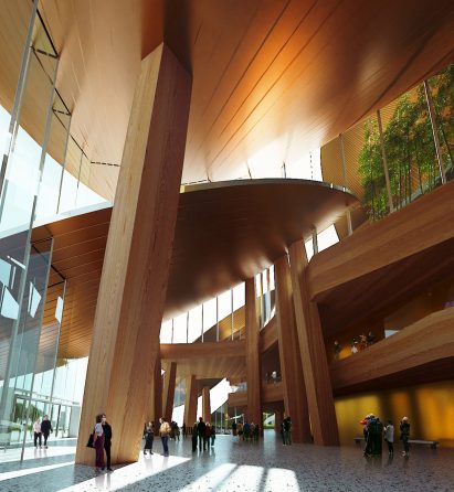 Render of the interior