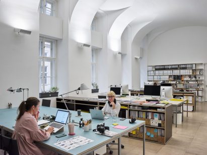 Interior photo of Nonconform architecture studio