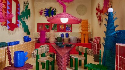 Mestiz celebrates artisan collaborations at colourful Mexico studio