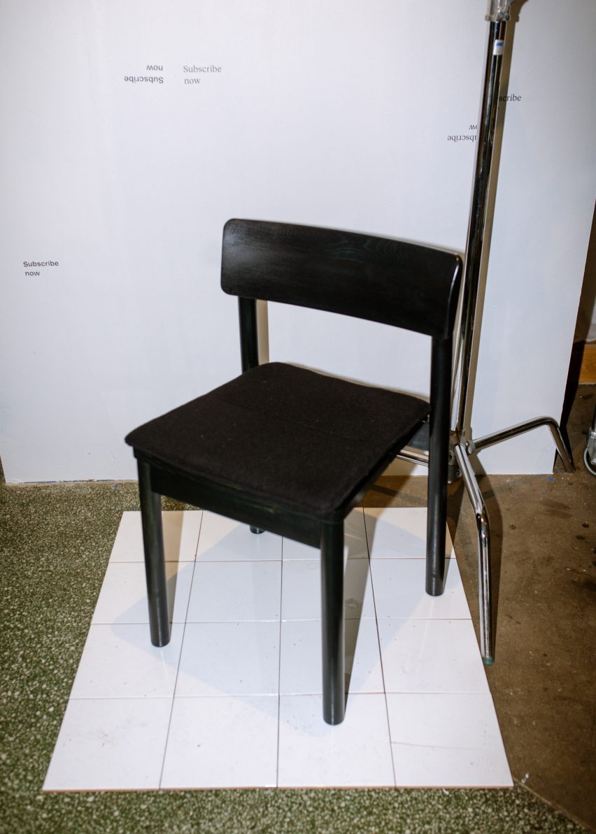 Minus Furniture exhibition in Oslo for Designers' Saturday