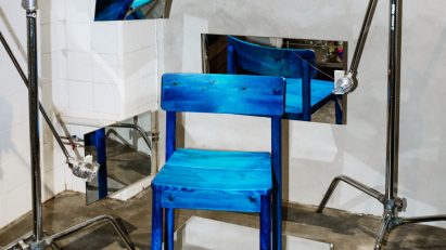 Blue Minus Chair