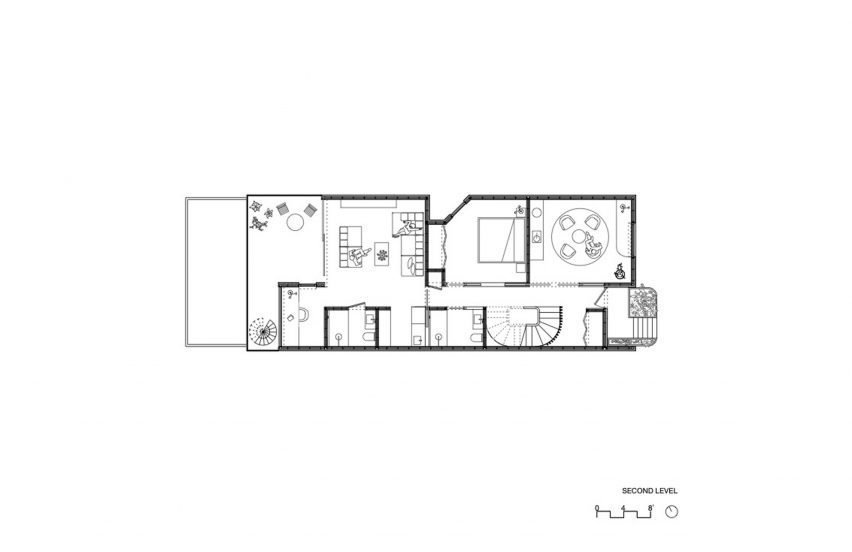 Second floor plan