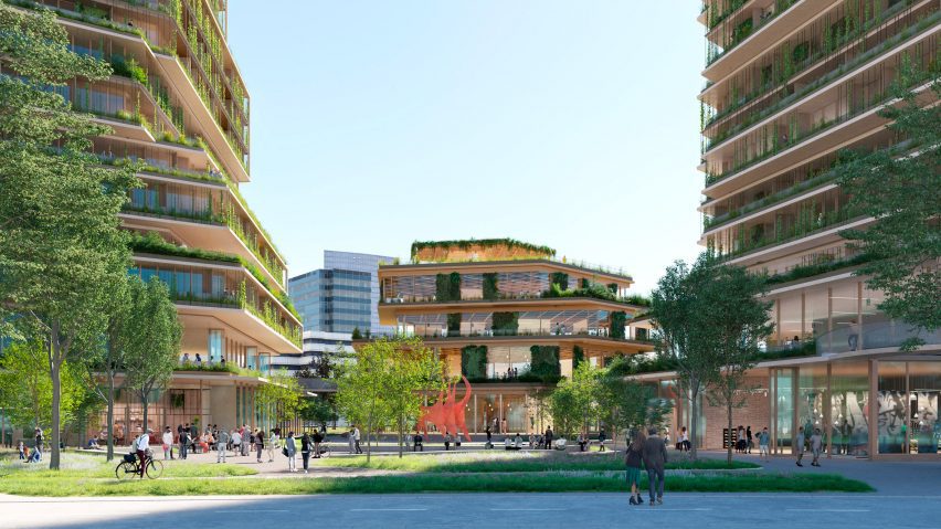 New Heart development by UNStudio