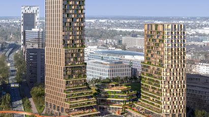 UNStudio high-rises New Heart