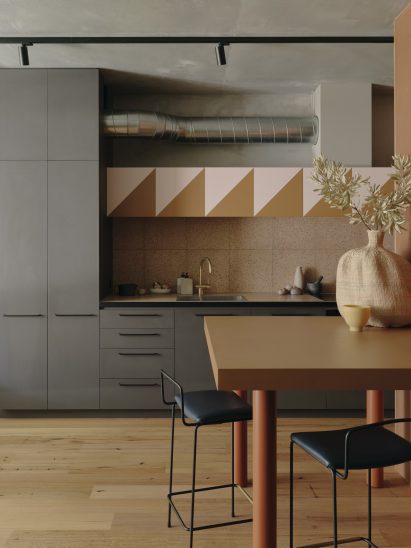 Photo of a kitchen