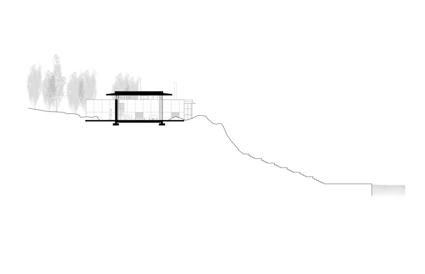 Section of of Dalarö House