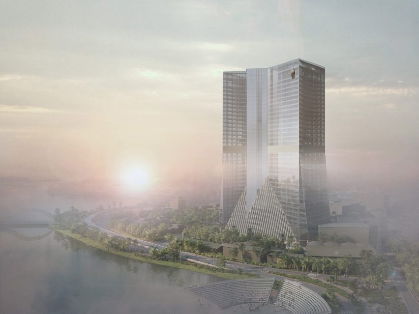 OMA Dhaka skyscraper in Bangladesh