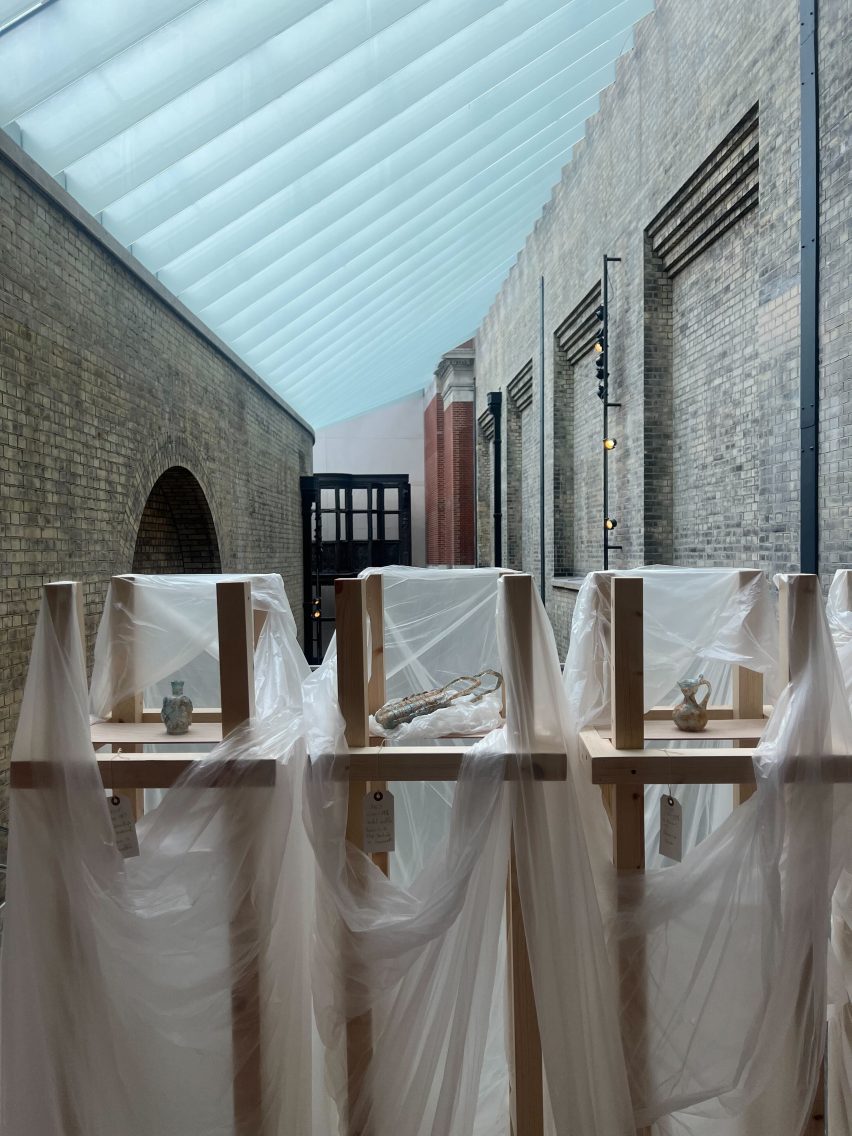 Palestinian architect exhibit V&A LDF 2023