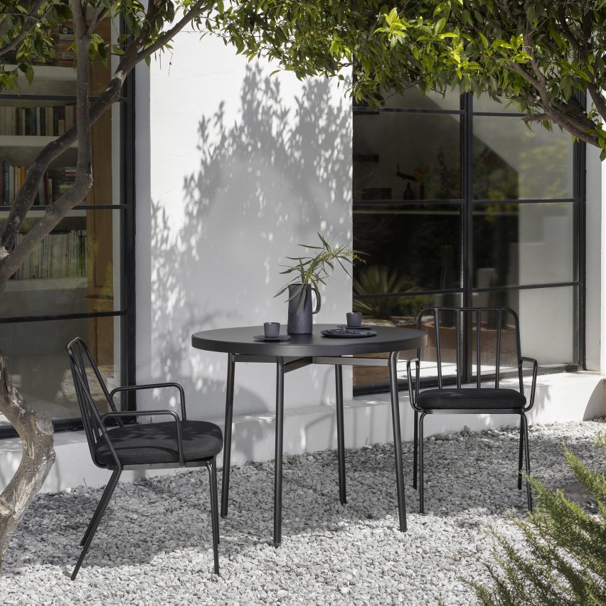 Palm A chair by Jean-Michel Wilmotte for Parla Design