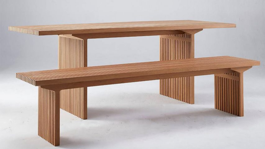 Parallel furniture collection by Samuel Wilkinson for Deesawat