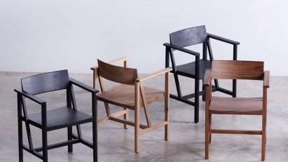 Phaka chair by Ratthee Phaisanchotsiri for Moonler