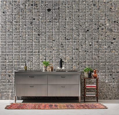 Decorative marble wall covering