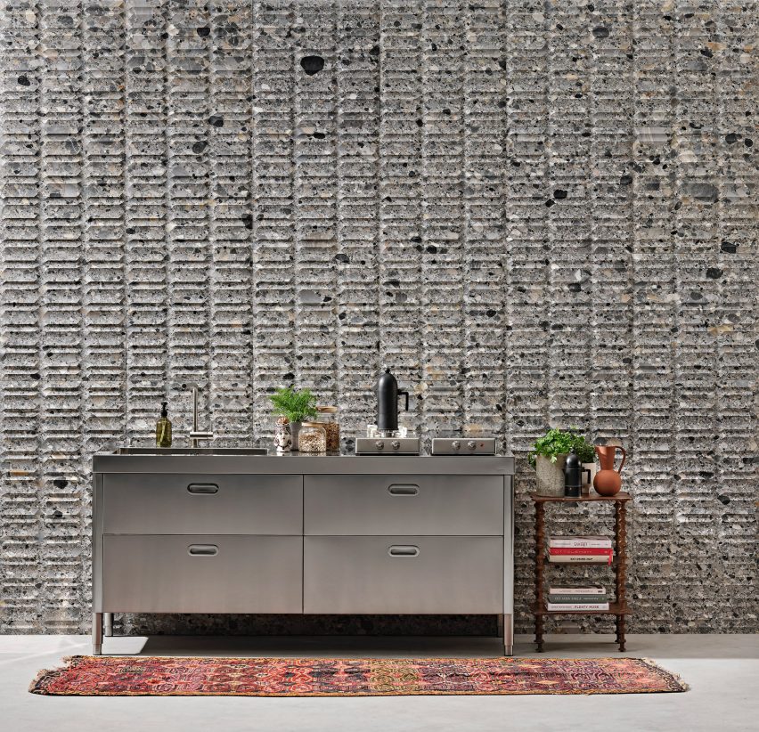 Decorative marble wall covering