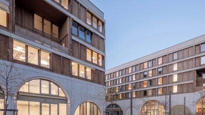 Pôle Laherrère buildings in France