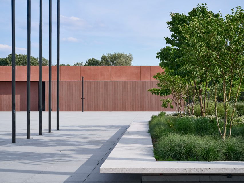 Exterior of Polish Army Museum's South Building by WXCA