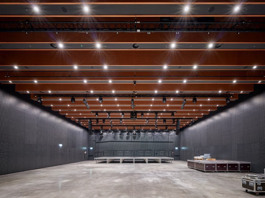 Interior of Polish Army Museum's South Building by WXCA