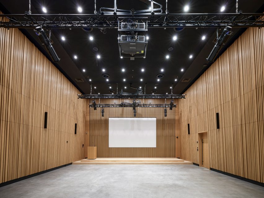 Interior of Polish Army Museum's South Building by WXCA