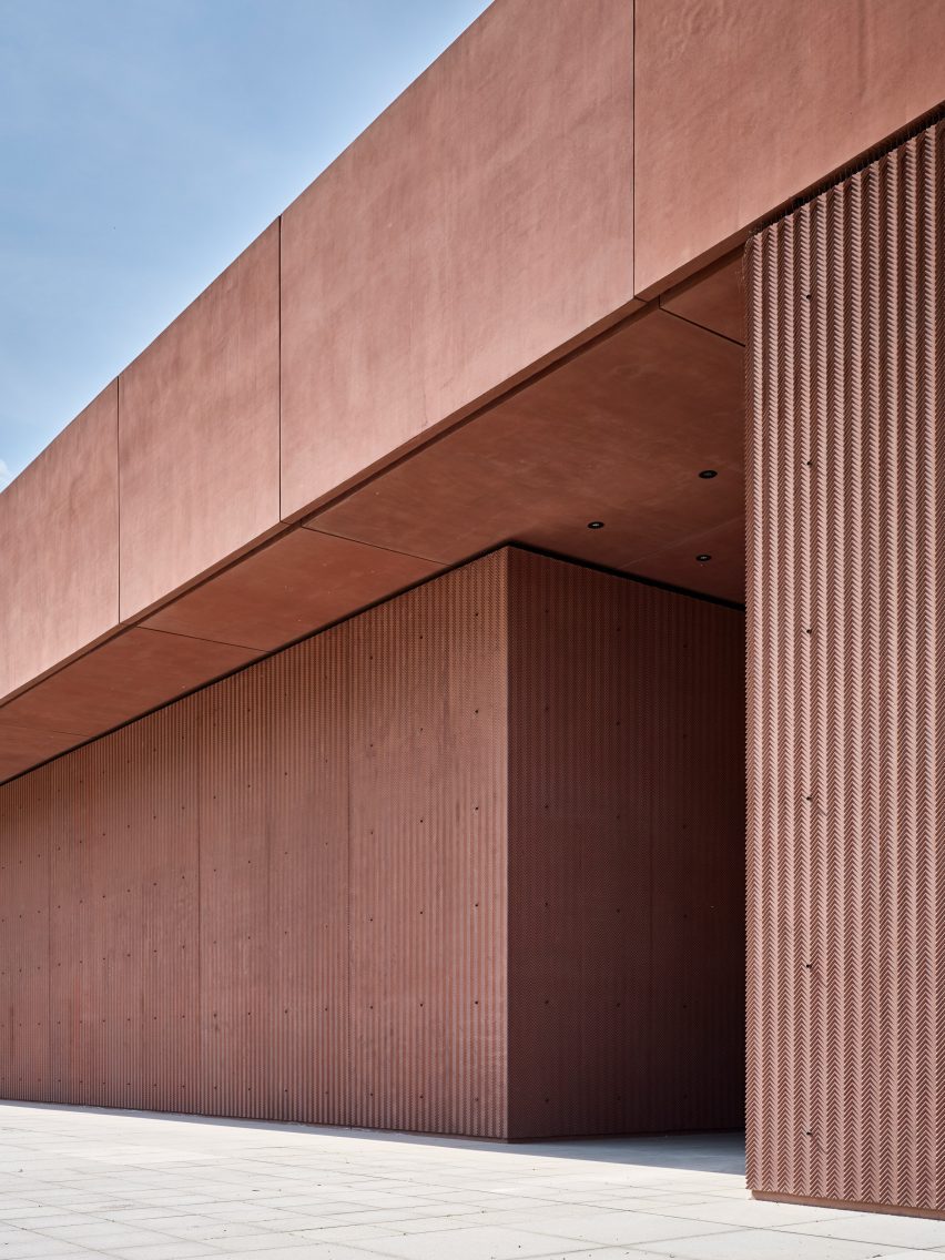 Exterior of Polish Army Museum's South Building by WXCA
