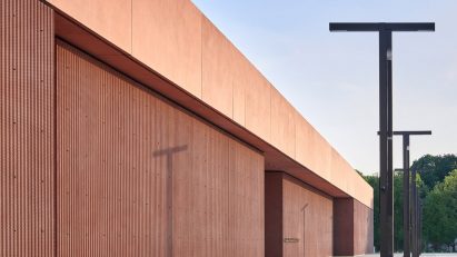 Exterior of Polish Army Museum's South Building by WXCA