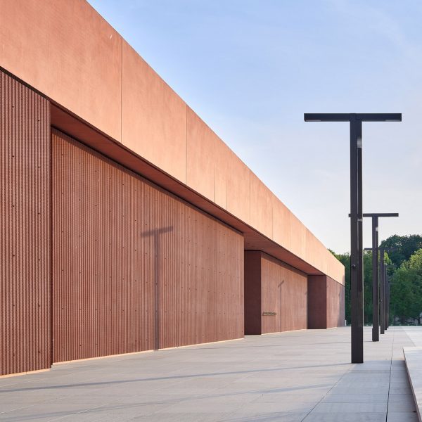 Exterior of Polish Army Museum's South Building by WXCA