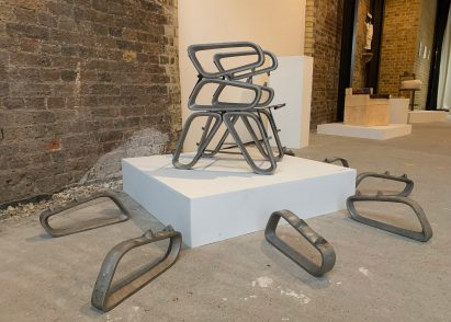 Chair from abandoned arm rests LDF 2023