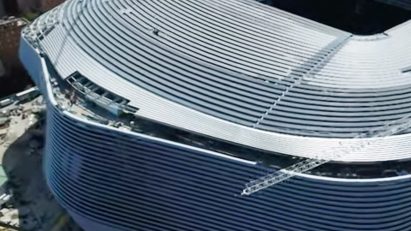 Real Madrid reveals revamped Santiago Bernabéu
