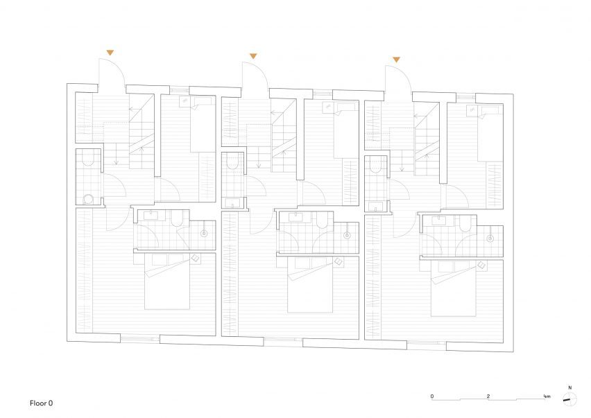 Ground floor plan of Sagene Wood Trade by Reiulf Ramstad Arkitekter