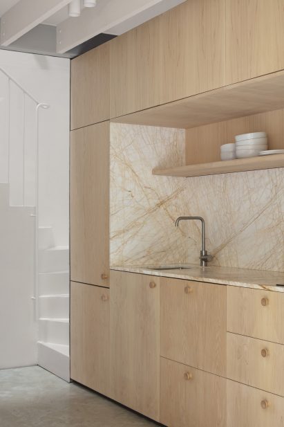 Kitchen of Steel House by Retallack Thompson