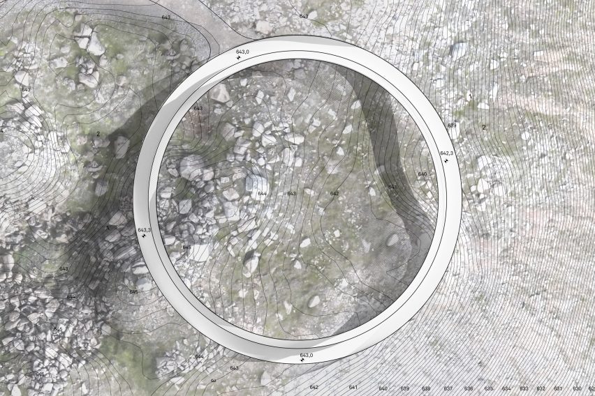 Ring of Bjólfur viewpoint in Iceland by Esja Architecture