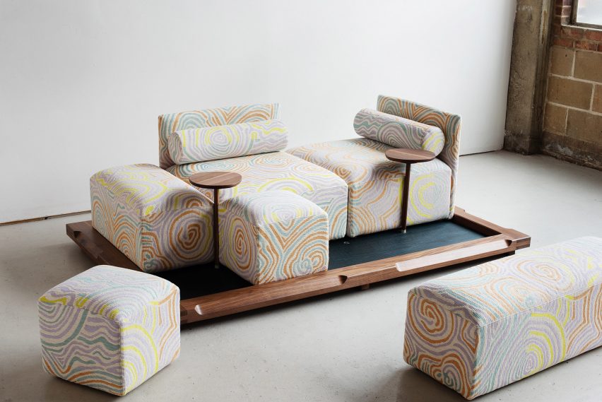 Piece of Cake sofa by Rio Kobayashi