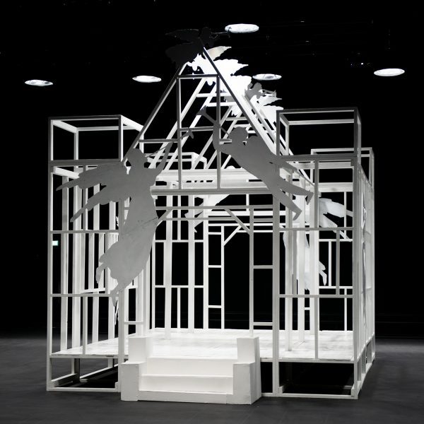 Rory Mullen designs skeleton wedding chapel for Simone Rocha’s Spring Summer 2024 show