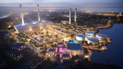Arts centre designed by Heatherwick Studio at Jeddah Central