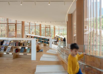Serpentine Bookhouse by Atelier Xi