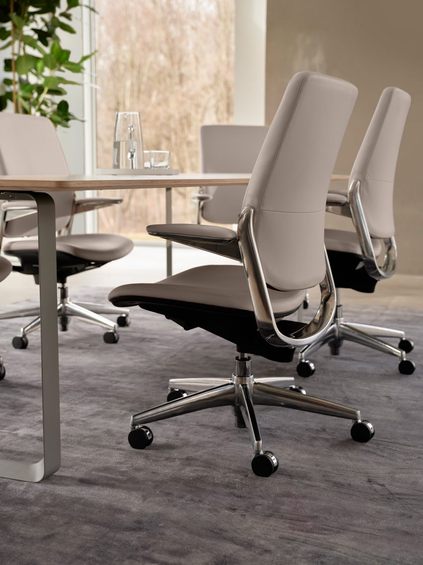 Back of Smart Conference chair