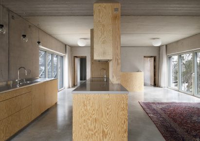 Interior photo of T House