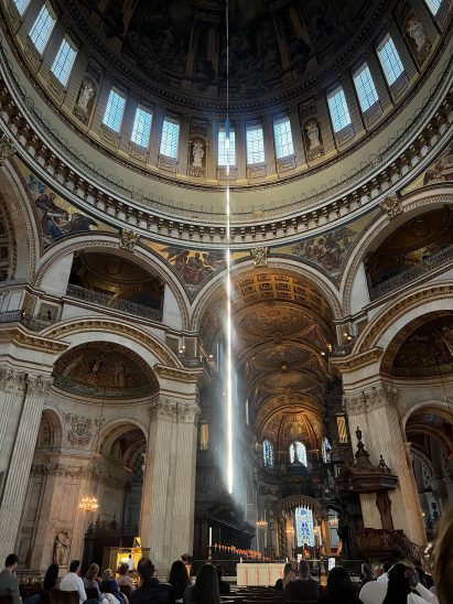 St Paul's installation LDF 2023