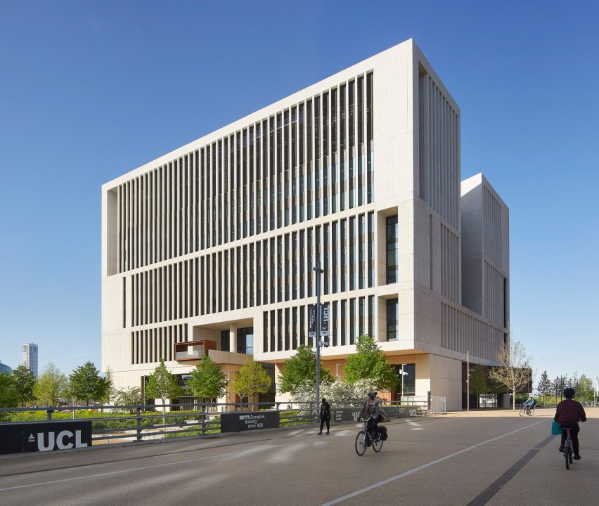 UCL East Marshgate concrete academic building