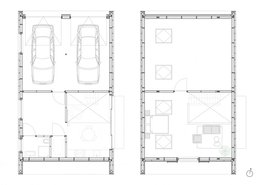Plans of Studio Shed