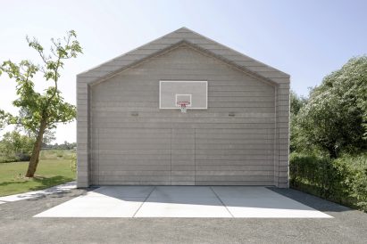 Elevation of Studio Shed in Brabant