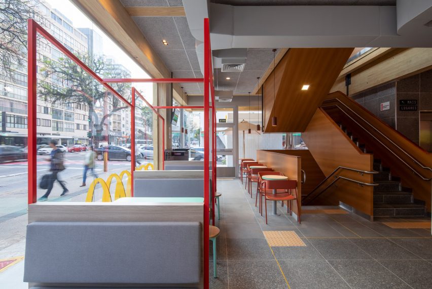 Interior of the Sao Paulo McDonald's by Superlimao