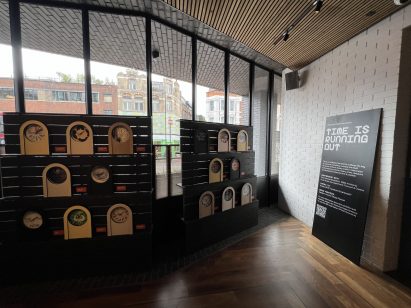 clock exhibition 100 Shoreditch LDF 2023