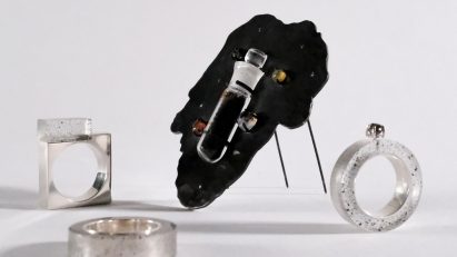 Jewellery by Qiang Li and The Tyre Collective
