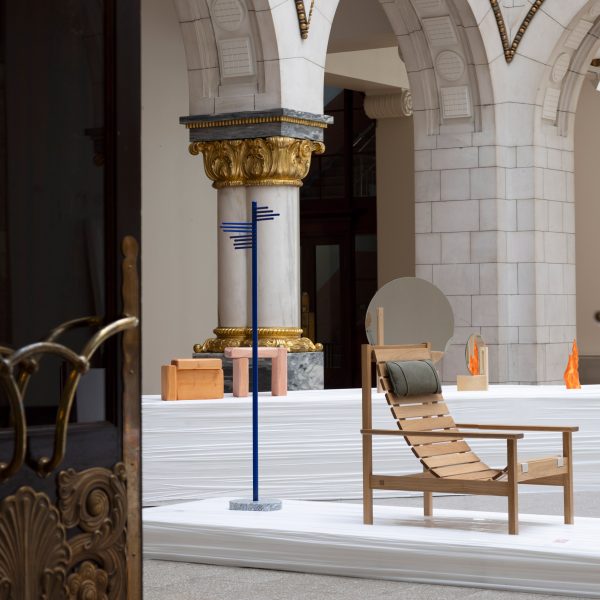 Unika Auction exhibition in the former Norwegian Bank headquarters in Oslo for Designers' Saturday