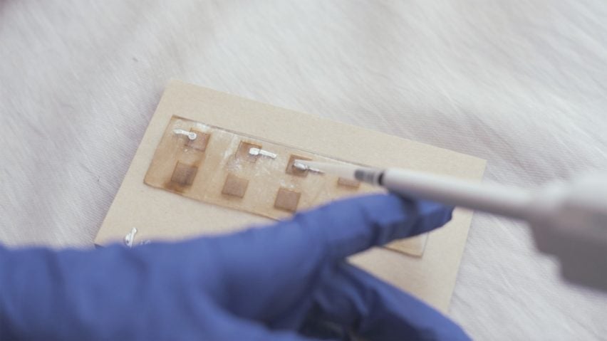 Photo of Electric Skin development